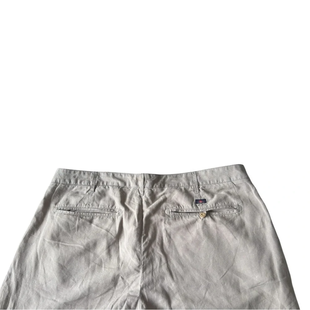 Faherty Tradewinds 9” inseam linen blend men’s shorts in Steel Dust | 38